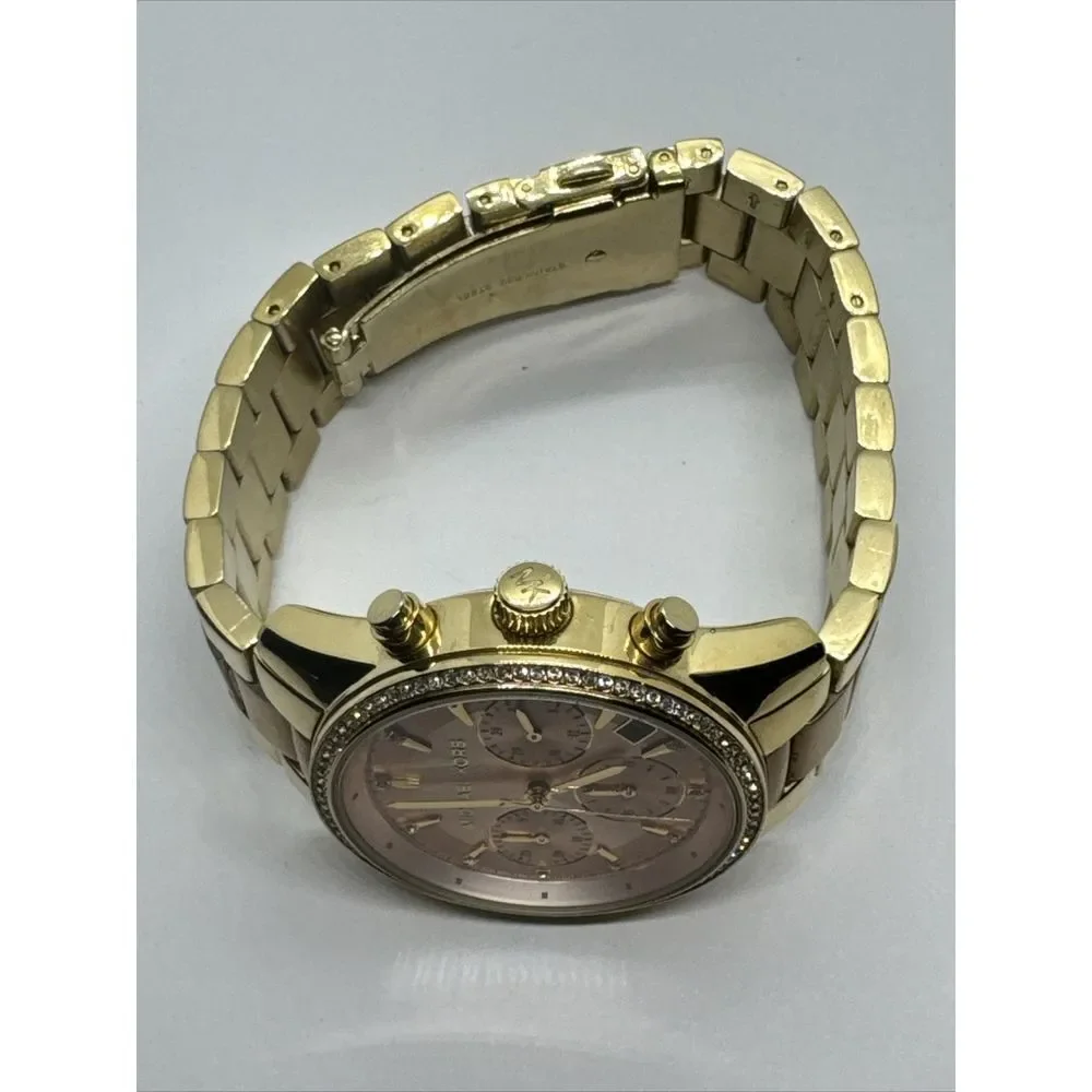 Michael Kors Ritz MK6475 Women's Two-Tone Analog Dial Chronograph Watch JNA743